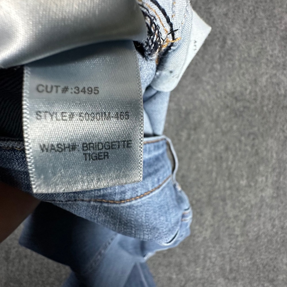 Articles of Society Bridgette Tiger High Rise Flare Jeans Blue 29 5090IM-465 - Picture 13 of 15